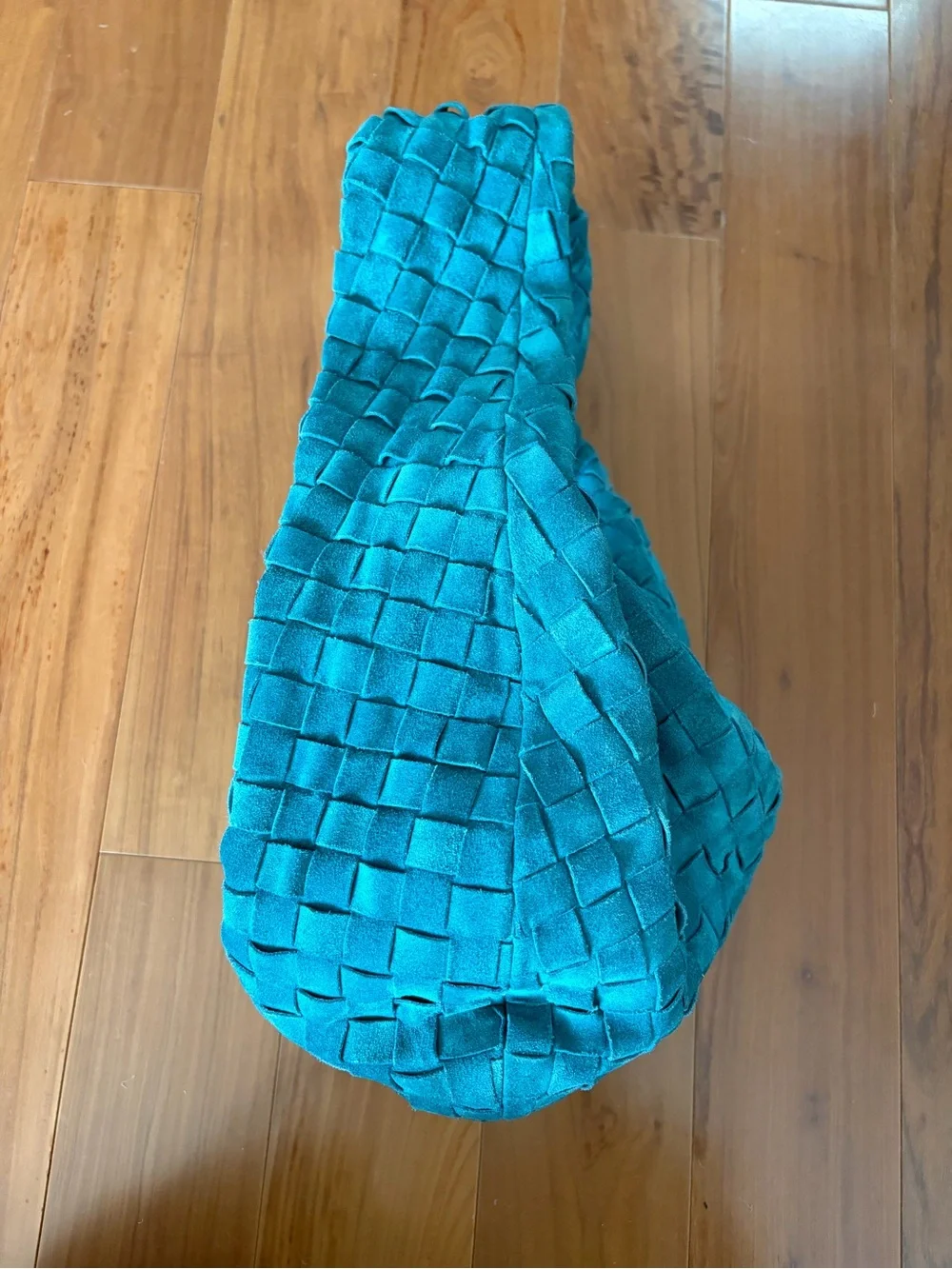 Bottega suede jodie scuba (teal color)